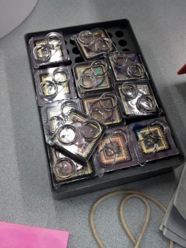 Ion Torrent sequencing chips.